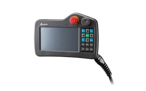 DOP-H07S465 Универс. выносной пульт упр. с сенсорной панелью, 7" TFT дисплей (800х480 пикс.), 65536 цв., LED подсветка, 128MB Flash, слот для SD карты, RS-422/RS-485, USB, RTC, защита всего корпуса IP55, кнопка аварийного стопа, встр. штурвал, встр. кабел